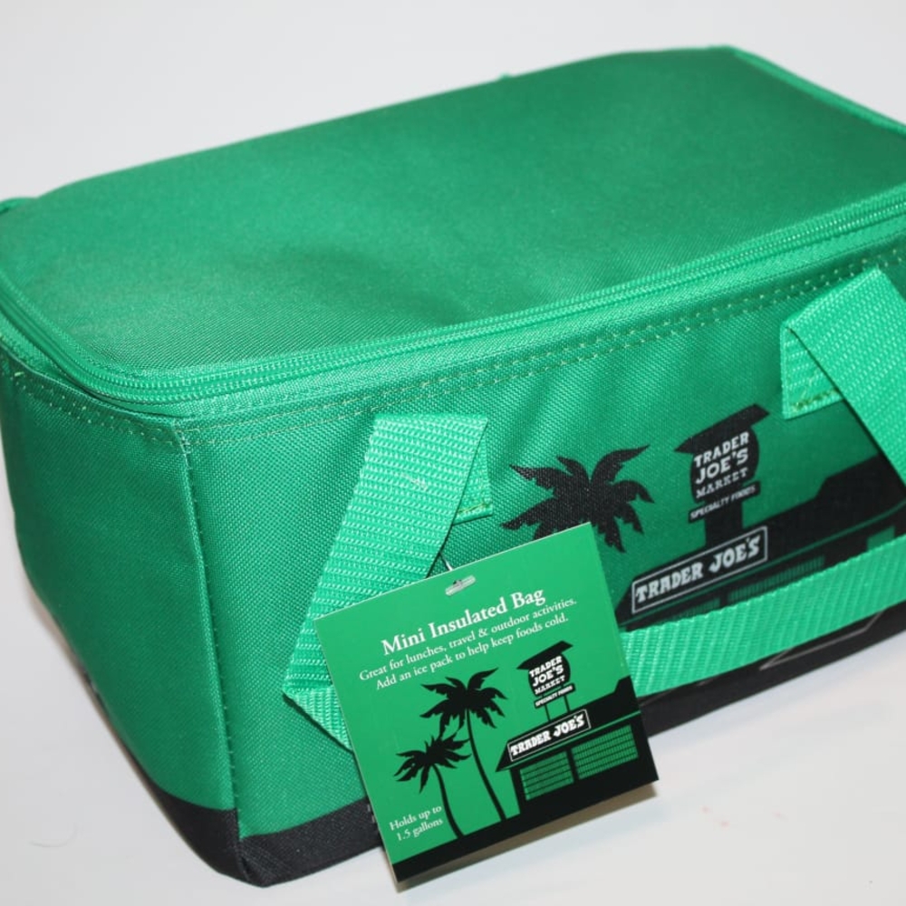 Trader Joe's Green Insulated Toiletry Bag